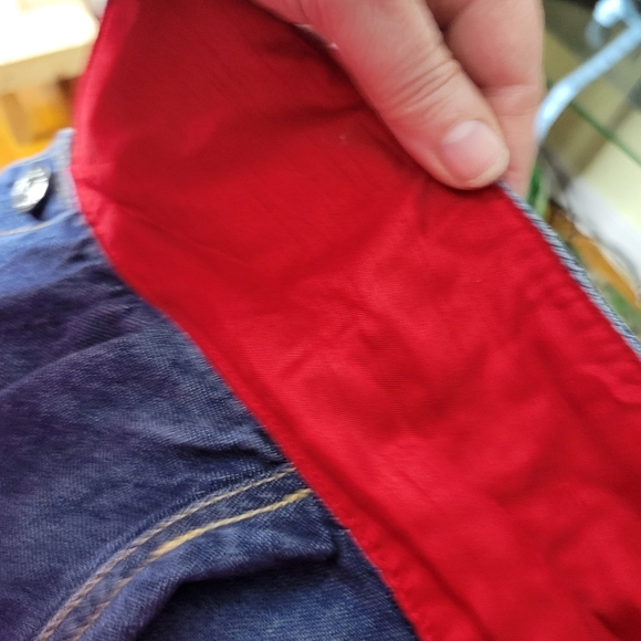 Westbound Denim Jacket with Beading Some Beads coming off Cotton Size Large - Picture 11 of 16